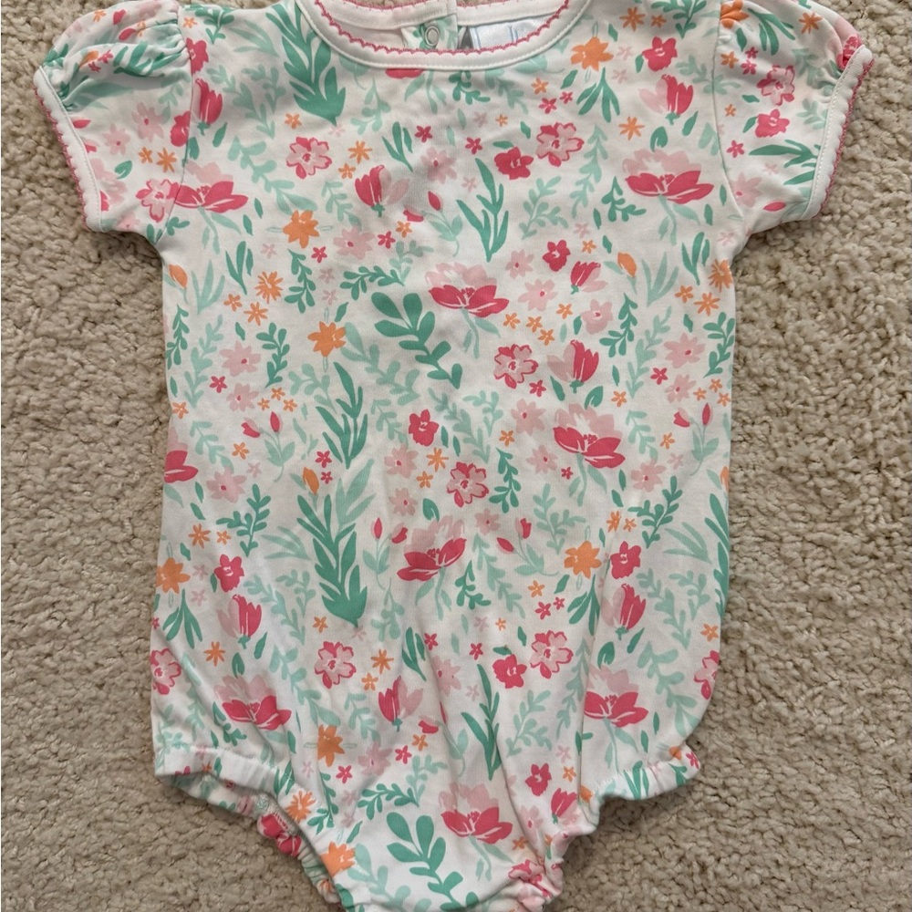 Little English Boca Floral printed bubble